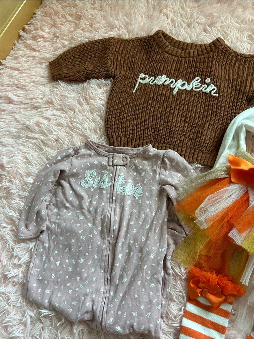 Carters adorable orange